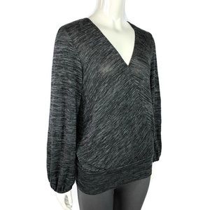 Max Studio Wrap Top